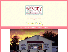Tablet Screenshot of kiddykorner.net